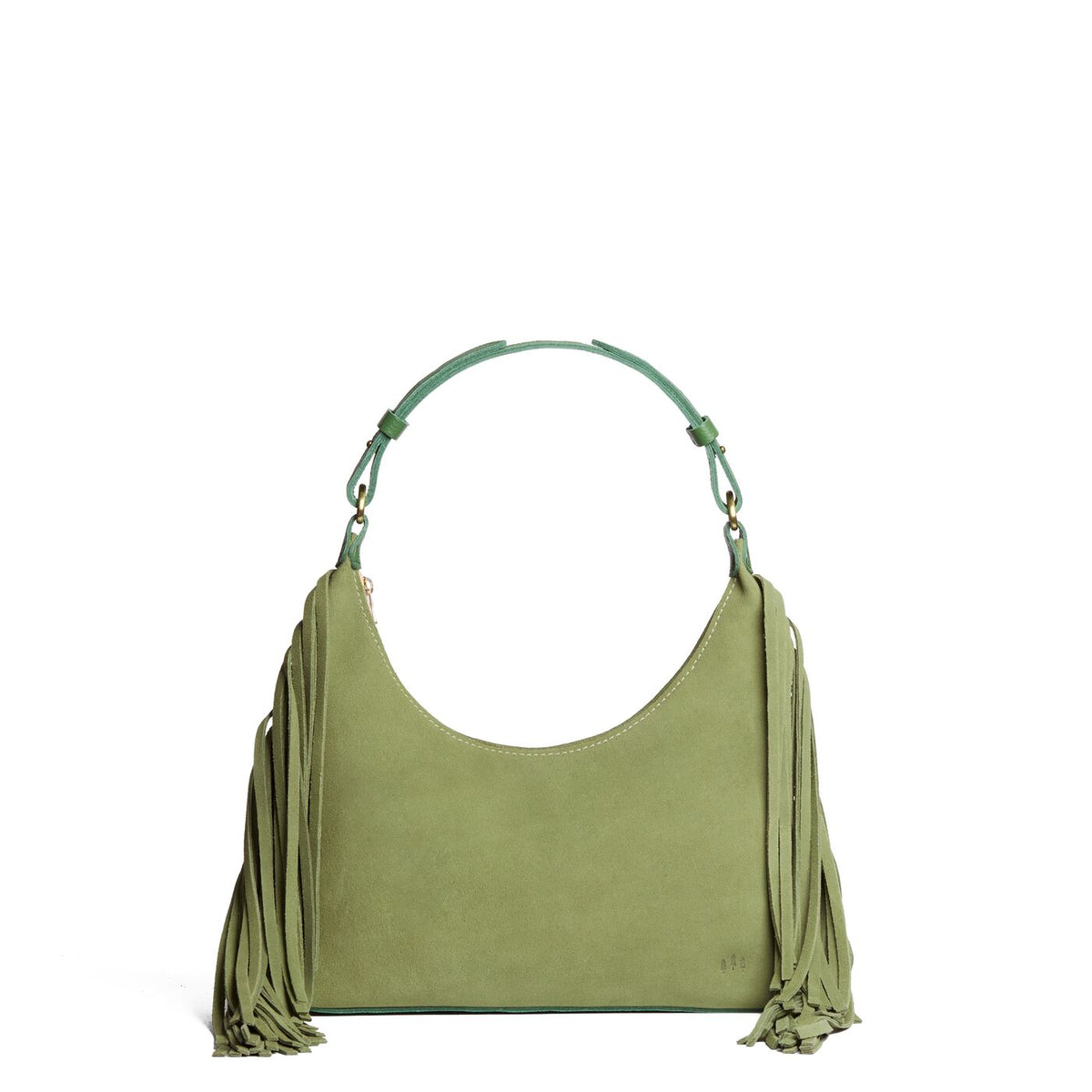 Laurel*Small*Fringe | U-shaped shoulder bag with adjustable strap