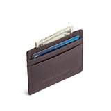 Trailstone Classic | Leather card holder on white background