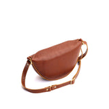 Nutmeg Small | Petite half circle shaped sling bag