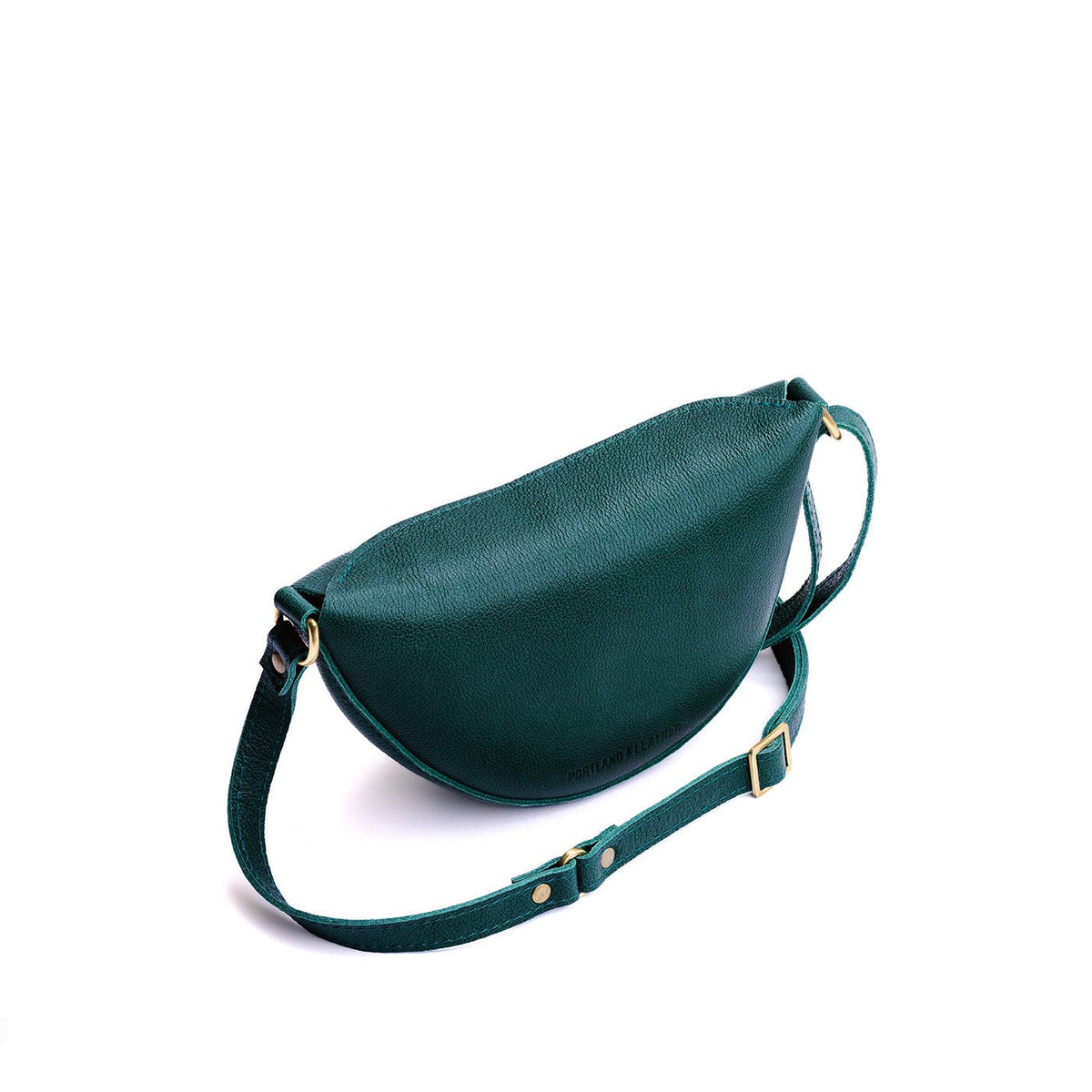 Sea Glass*Small | Petite half circle shaped sling bag