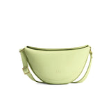 Shadow Lime Small | Half circle shaped sling bag