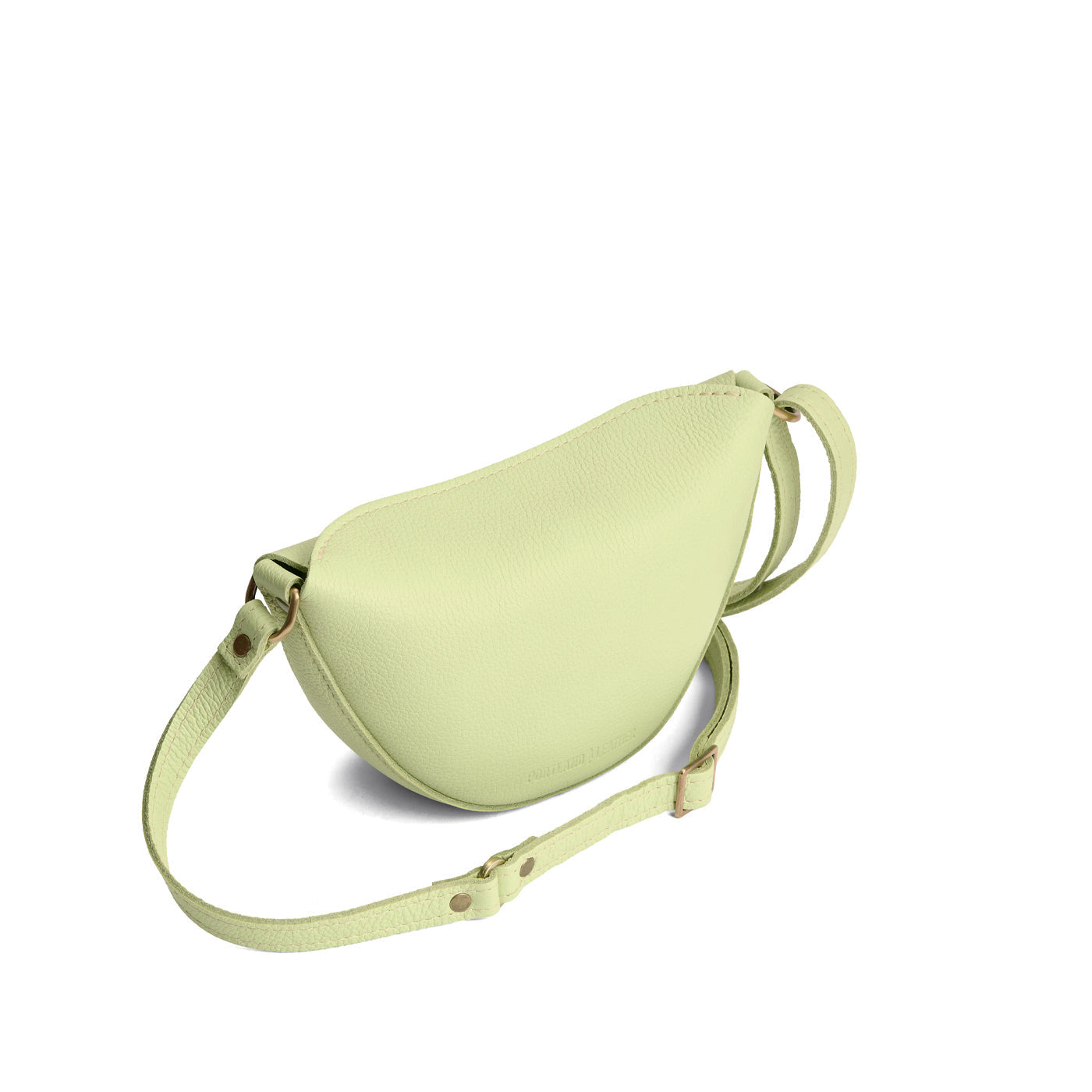 Shadow Lime*Small | Half circle shaped sling bag