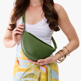 Cactus Small | Half circle shaped sling bag