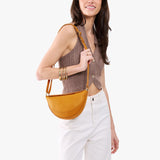 Sunshine Small | Model wear half circle shaped sling bag