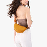 Sunshine Small | Model wear half circle shaped sling bag