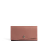 Sunkissed | Leather wallet with snap closure