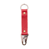 Cherry Long | leather logo branded keychain 