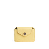 Butter Bliss | Small leather wallet with snap closure