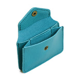 Baja Classic | Small leather wallet with snap closure