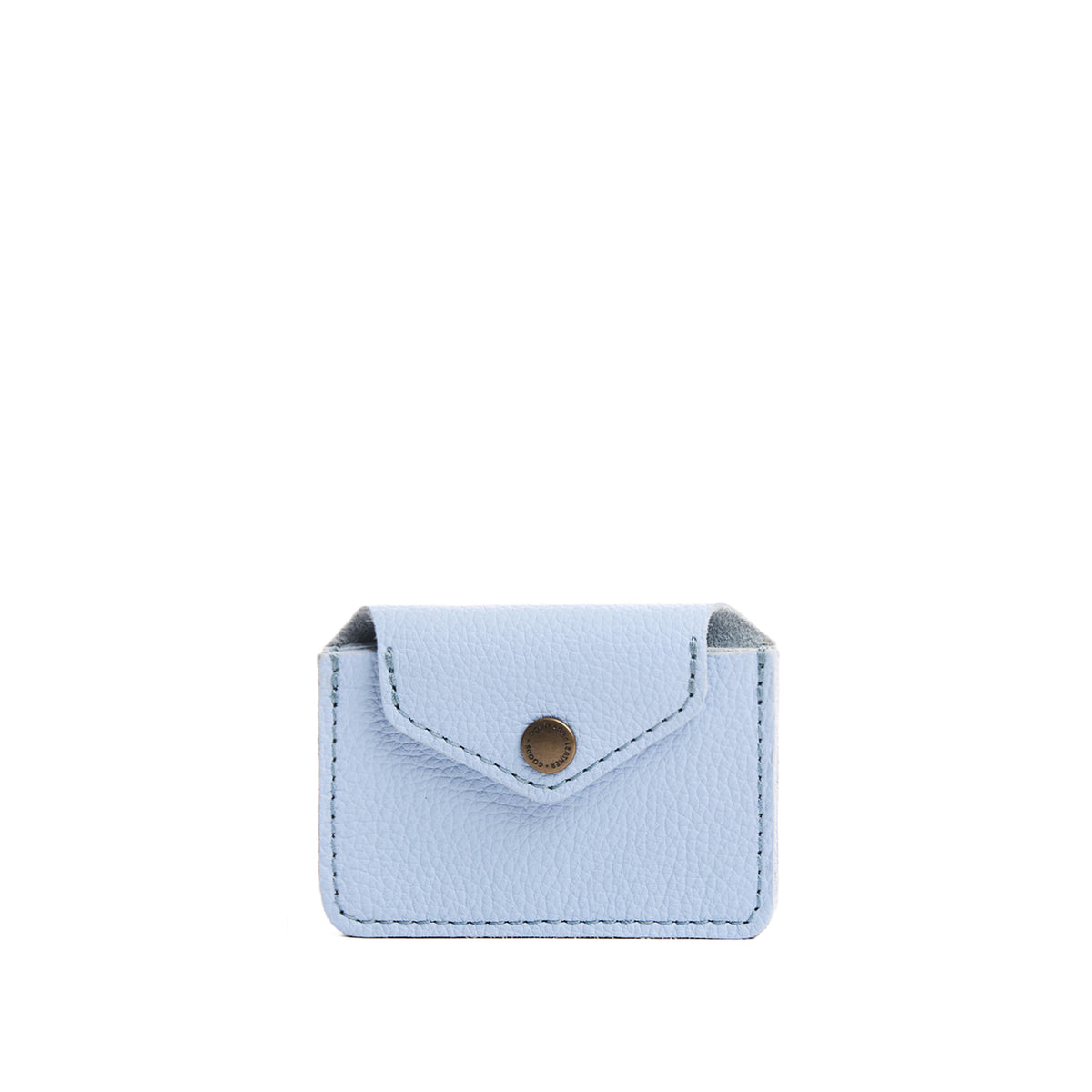 Skyway | Small leather wallet with snap closure