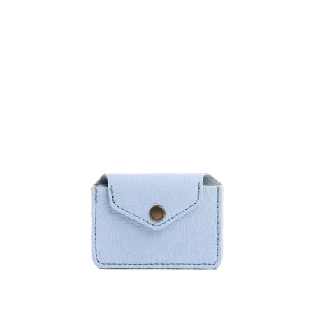 Skyway | Small leather wallet with snap closure