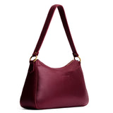 Cabernet Large | Large bean shaped shoulder bag with a zipper closure