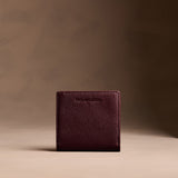 Hunter Small | Petite slim leather bifold wallet with multiple card slots and a zippered back pocket

