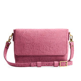 Hollyhock | Leather Crossbody Bag with Magnetic Messenger Bag Closure