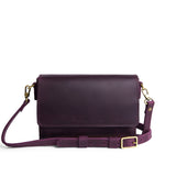 Larkspur Mini | Leather Crossbody Bag with Magnetic Messenger Bag 