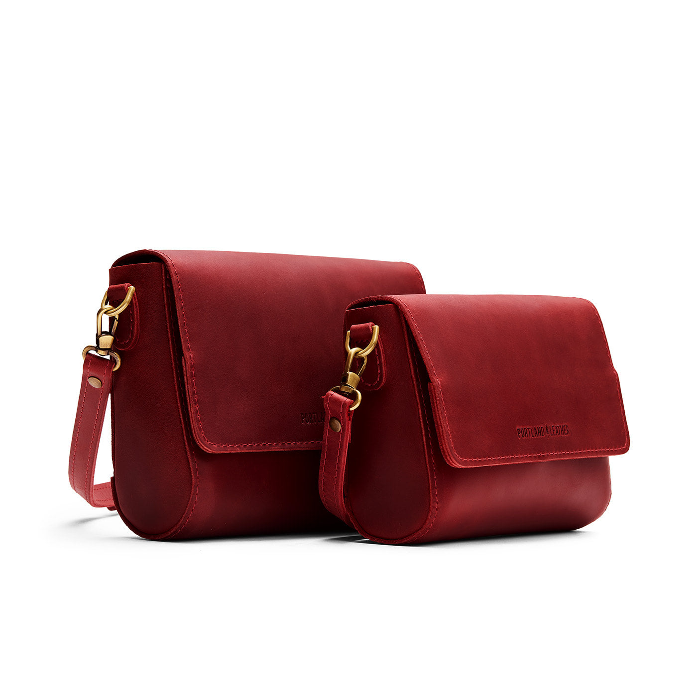 Phoenix | Leather Crossbody Bag with Magnetic Messenger Bag 