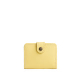 Butter Bliss | Small leather wallet with snap closure