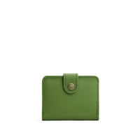 Cactus | Small leather wallet with snap closure