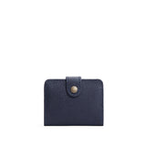 Night Owl | Small leather wallet with snap closure