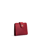 Phoenix | Small leather wallet with snap closure