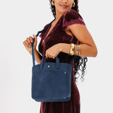 Deep Water Classic | Crossbody tote bag with snap closure and front pocket