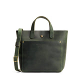 Evergreen Classic | Crossbody tote bag with snap closure and front pocket