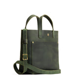 Evergreen Classic | Crossbody tote bag with snap closure and front pocket