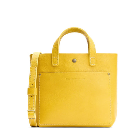 Pomello*Zipper | Crossbody tote bag with snap closure and front pocket