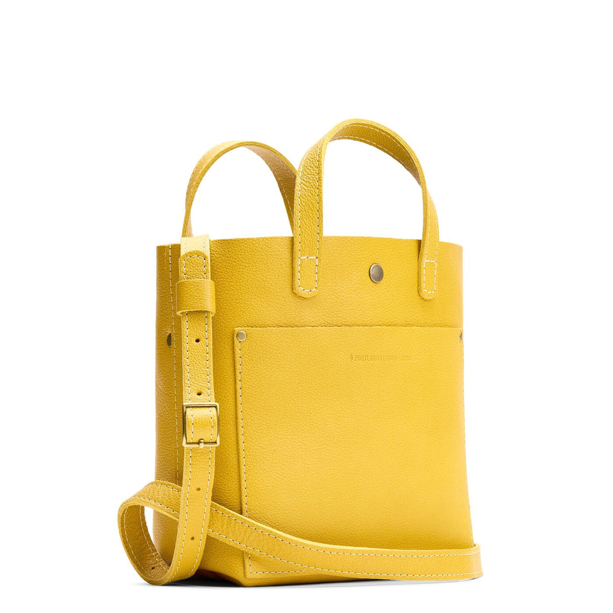 Pomello*Classic | Crossbody tote bag with snap closure and front pocket