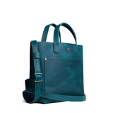Westward Blue Classic | Crossbody tote bag with snap closure and front pocket