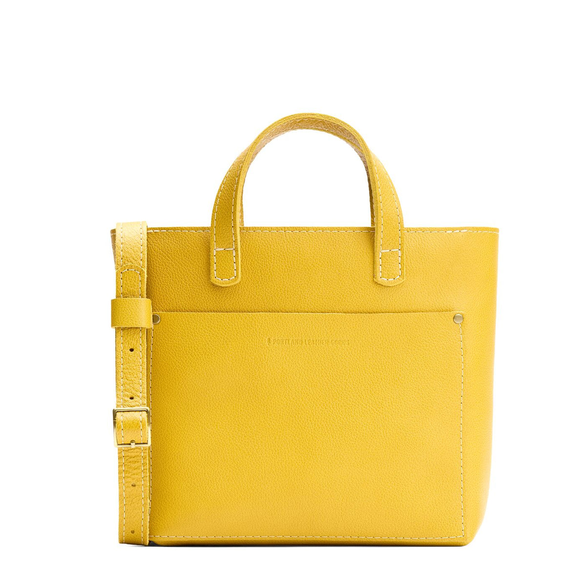 Pomello*Zipper | Crossbody tote bag with snap closure and front pocket