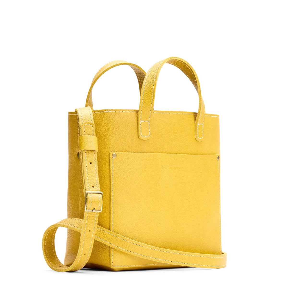 Pomello*Zipper | Crossbody tote bag with snap closure and front pocket