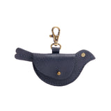 Night Owl | Bird shaped pouch with button closure and lobster clasp