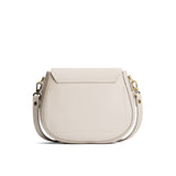 Bone Small | Petite leather Crossbody with a flap and magnetic closure