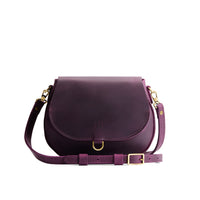 Larkspur*Small | Petite leather Crossbody with a flap and magnetic closure