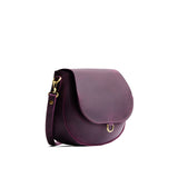 Larkspur Small | Petite leather Crossbody with a flap and magnetic closure