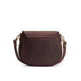 Moose Small | Petite leather Crossbody with a flap and magnetic closure