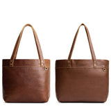 Asheville | Side by side comparison of both sizes of the Montana Tote