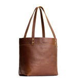 Asheville Medium Classic | Leather tote bag with riveted straps and exterior key loop