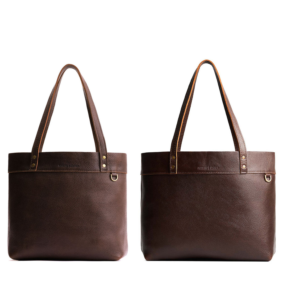 Coldbrew | Side by side comparison of both sizes of the Montana Tote