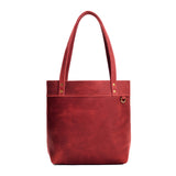 Phoenix Medium Classic | Leather tote bag with riveted straps and exterior key loop