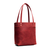 Phoenix Medium Classic | Leather tote bag with riveted straps and exterior key loop
