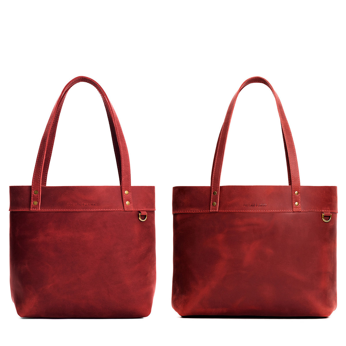 Phoenix | Side by side comparison of both sizes of the Montana Tote