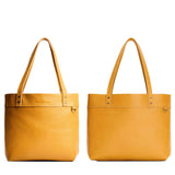 Sunshine | Side by side comparison of both sizes of the Montana Tote