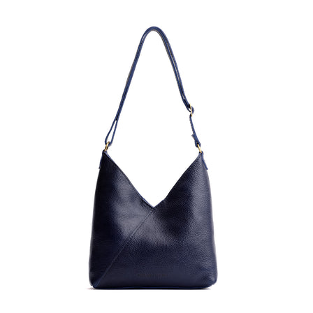 Cobalt*Large | Mid-size shoulder bag with magnetic snap closure