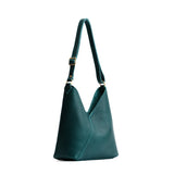 Sea Glass Small | Petite shoulder bag with adjustable strap and magnetic snap closure