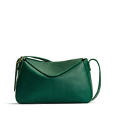 Bacalar Medium | Leather Crossbody with a flap and magnetic closure