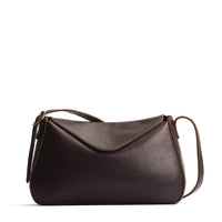 Coldbrew*Medium | Leather Crossbody with a flap and magnetic closure