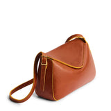 Sienna Medium | Leather Crossbody with a flap and magnetic closure
