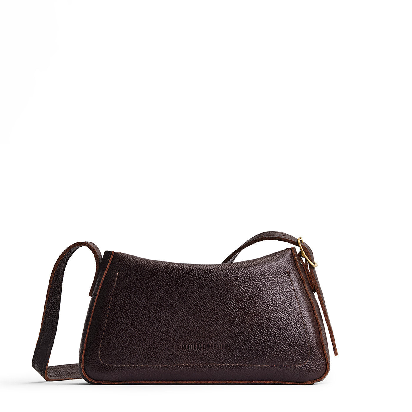 Coldbrew*Small | Leather Crossbody with a flap and magnetic closure